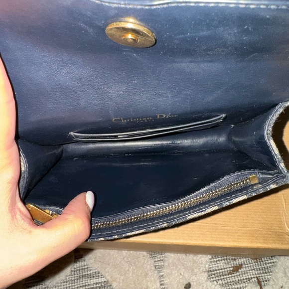 Dior Blue Oblique Saddle Belt Bag - Picture 6 of 7